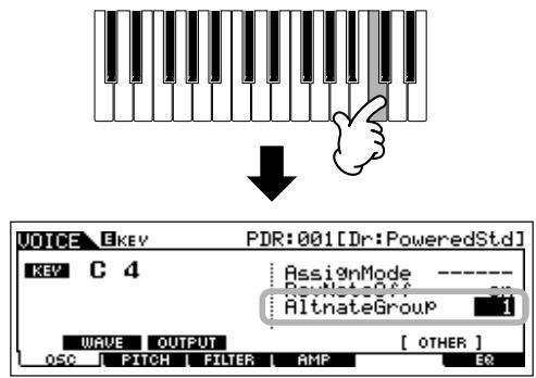 YAMAHA MOTIF ES6 - TIP Assigning drum/percussion instruments to individual keys - 8