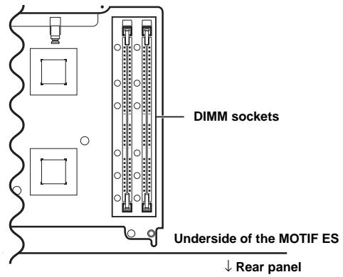 YAMAHA MOTIF ES6 - DIMM Installation - 2