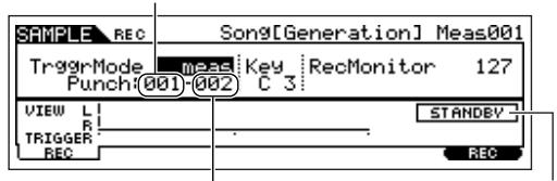 YAMAHA MOTIF ES6 - Punch In measure - 1