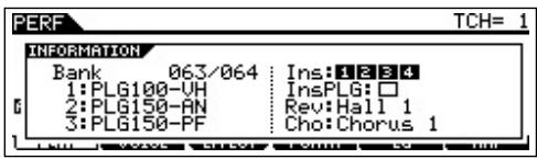 YAMAHA MOTIF ES6 - Performance mode - 1