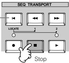 YAMAHA MOTIF ES6 - Press the [▶] (Play) button to start Song playback. - 2