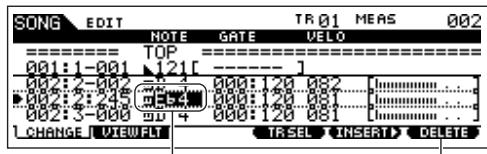 YAMAHA MOTIF ES6 - - Editing/Deleting Existing Events - 3