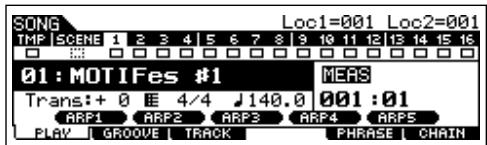 YAMAHA MOTIF ES6 - Press the [ENTER] button to load the Demo data. - 1