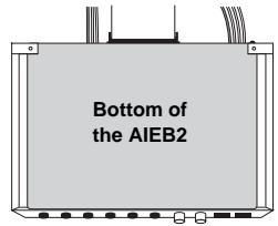 YAMAHA MOTIF ES6 - Fasten the AIEB2 to the MOTIF ES. - 2