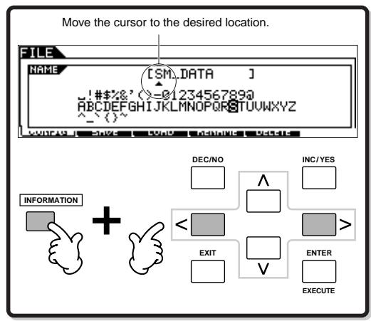 YAMAHA MOTIF ES6 - Using the character list - 3