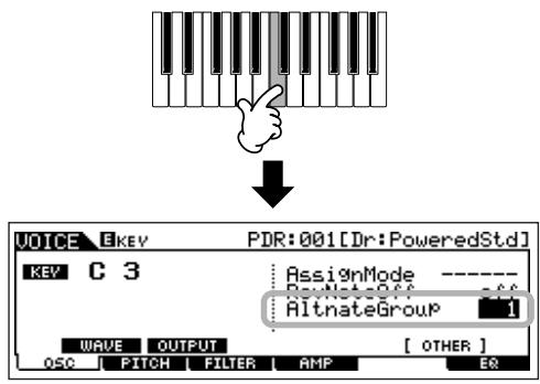 YAMAHA MOTIF ES6 - TIP Assigning drum/percussion instruments to individual keys - 7