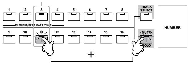 YAMAHA MOTIF ES6 - To solo an Element for editing - 1
