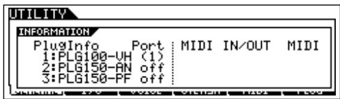 YAMAHA MOTIF ES6 - Utility mode - 1