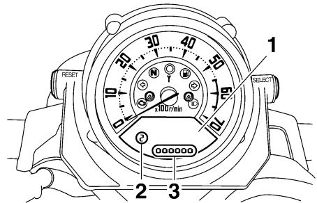 YAMAHA MT-01 - Brightness control mode - 3