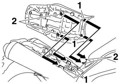 YAMAHA MT-01 - To install the seat - 1