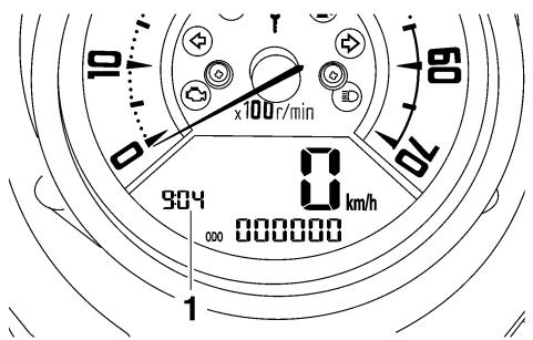 YAMAHA MT-01 - Clock mode - 1