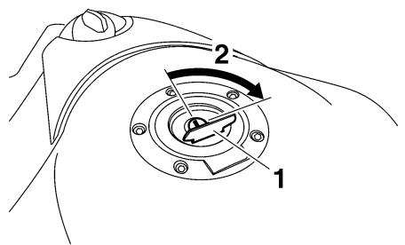 YAMAHA MT-01 - Fuel tank cap - 1