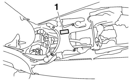 YAMAHA MT-01 - Model label - 1