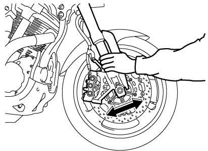 YAMAHA MT-01 - Checking the steering - 1