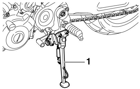 YAMAHA MT-03 - Sidestand - 1