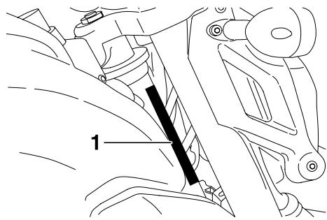 YAMAHA MT-03 - Vehicle identification number - 1