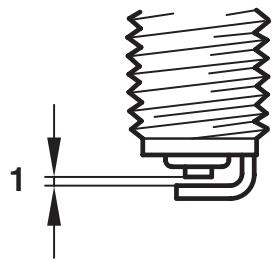 YAMAHA MT-03 - To install the spark plug - 1