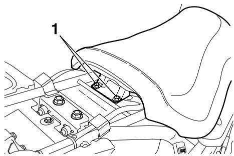 YAMAHA MT-03 - Rider seat - 1