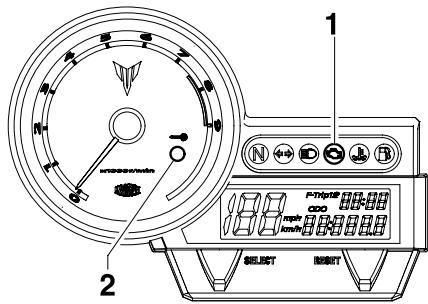 YAMAHA MT-03 - Self-diagnosis devices - 1