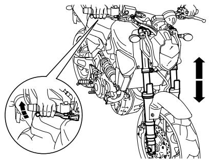 YAMAHA MT03-2006 - To check the operation - 1