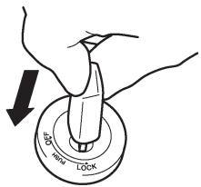YAMAHA MT03-2006 - To unlock the steering - 1