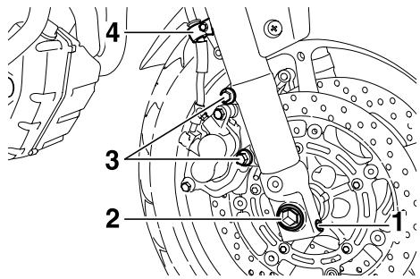 YAMAHA MT03-2006 - WARNING - 1