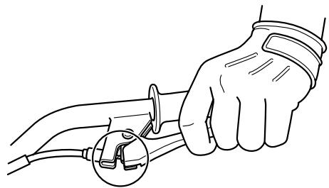 YAMAHA PW50 - Lubricating the front and rear brake levers - 1