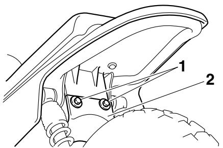 YAMAHA PW50 - To remove the seat - 1