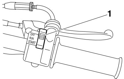 YAMAHA PW50 - Handlebar switch - 1