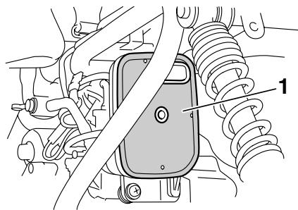 YAMAHA PW50 - Cleaning the air filter element - 2