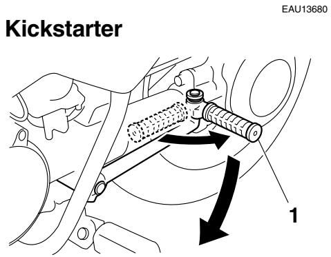 YAMAHA PW50 - Starter (choke) lever " N - 2