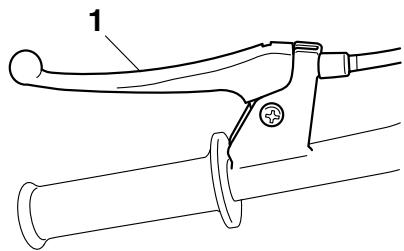 YAMAHA PW50 - Rear brake lever - 1