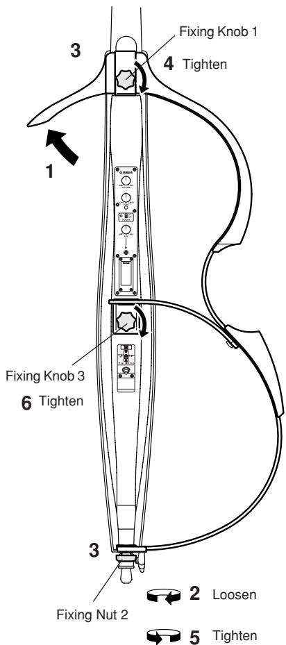 YAMAHA SLB-100 - ■ Attaching the Frame Unit - 2