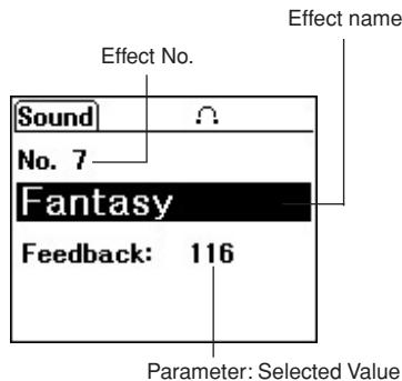 YAMAHA SV-150 - Using the Built-In Effects - 1