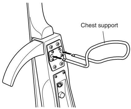 YAMAHA SV-C50 - Attaching the Chest Support - 1