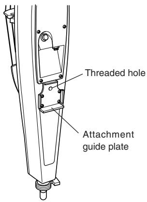 YAMAHA SV-C50 - - Caution! When attaching or removing the knee support - 1