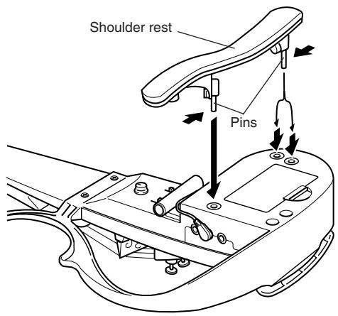 YAMAHA SV120/SV-120S - The Shoulder Rest - 1