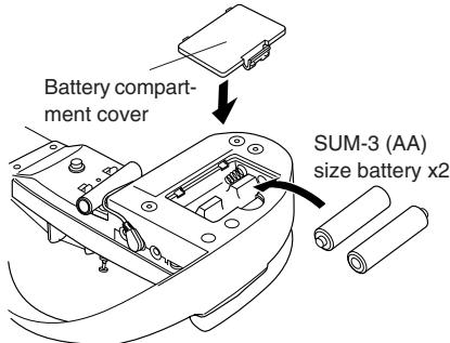 YAMAHA SV120/SV-120S - Using Batteries - 1