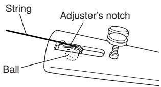 YAMAHA SV150/SV-150S - (Please refer to this section when changing the strings) - 3