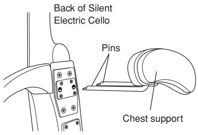 YAMAHA SVC-210 - ■ About the Chest Support - 1