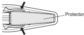 YAMAHA SVC-210 - - Setting the Protector - 3