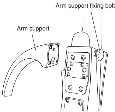 YAMAHA SVC-210 - ■ About the Arm Support - 1