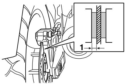 YAMAHA TDM900 - Front brake pads - 2