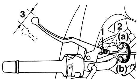 YAMAHA TDM900 - Adjusting the clutch lever free play - 1