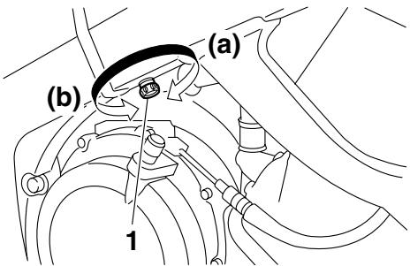 YAMAHA TDM900 - Adjusting the engine idling speed - 1