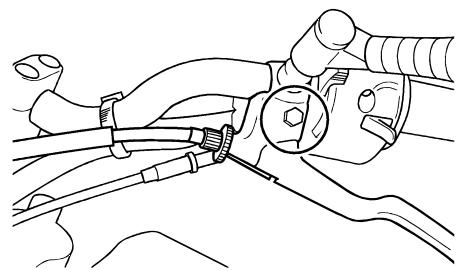 YAMAHA TDM900 - Checking and lubricating the brake and clutch levers - 1