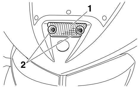 YAMAHA TDM900 - Replacing an auxiliary light bulb - 1