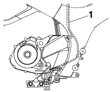 YAMAHA TDM900 - Fuel tank breather hose - 1