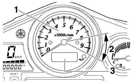 YAMAHA TDM900 - Tachometer unit - 1