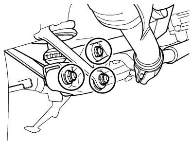 YAMAHA TDM900 - Lubricating the rear suspension - 1
